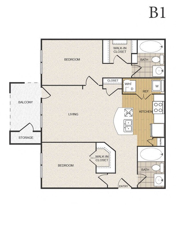 B1 floor plan